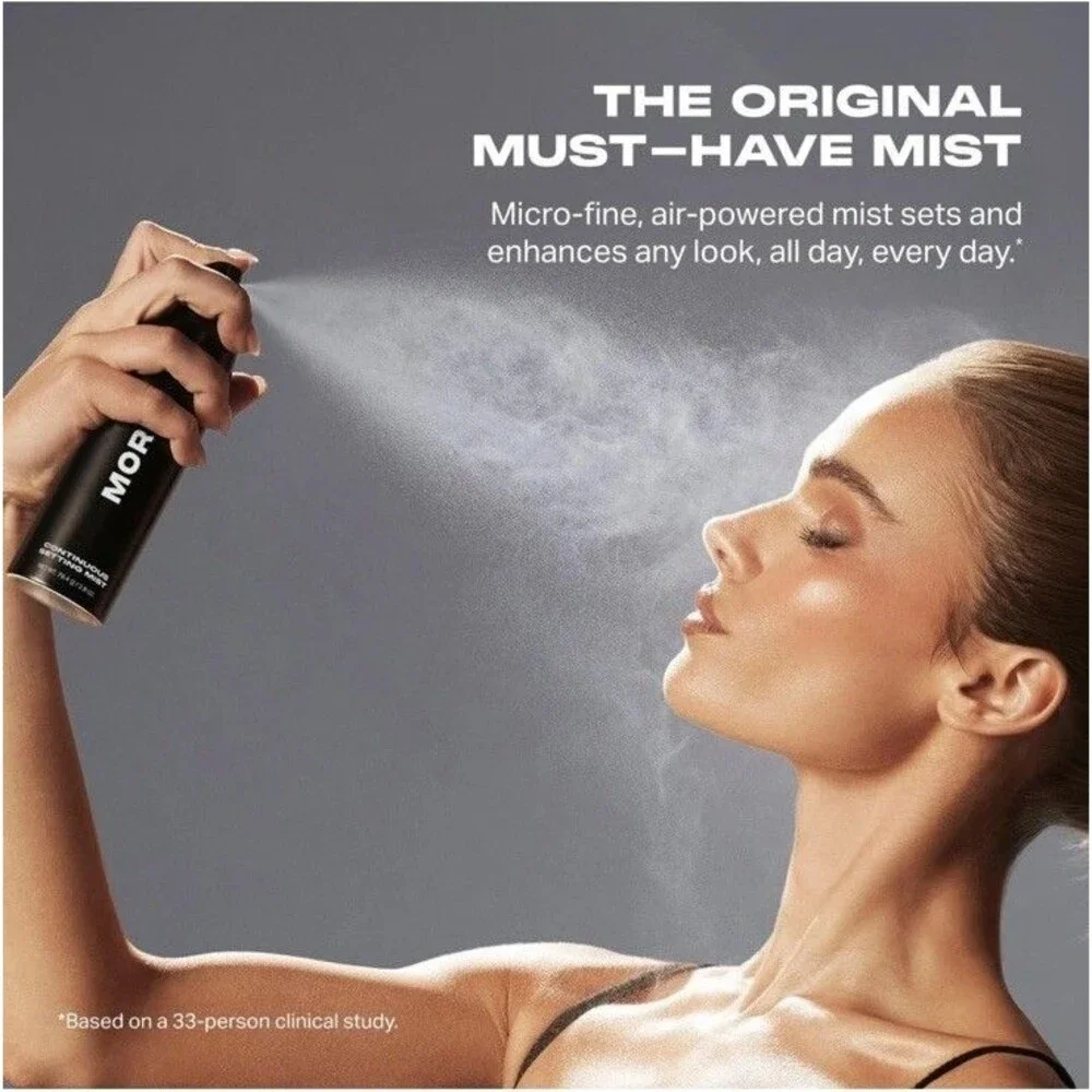 Morphe Mini Continuous Setting Mist - Micro-Fine Makeup Setting Spray